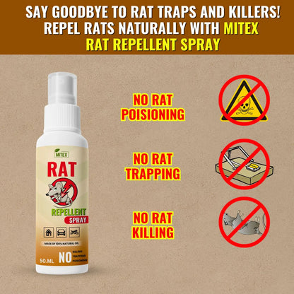 Rat Repellent Spray – Safe, Effective. (Buy 1 Get 2 Free)