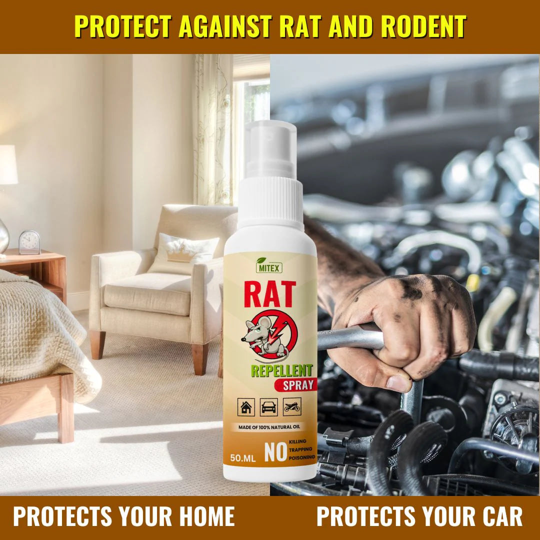 Rat Repellent Spray – Safe, Effective. (Buy 1 Get 2 Free)