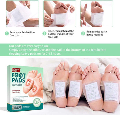 Premium Detox Foot Patches (Pack of 30)