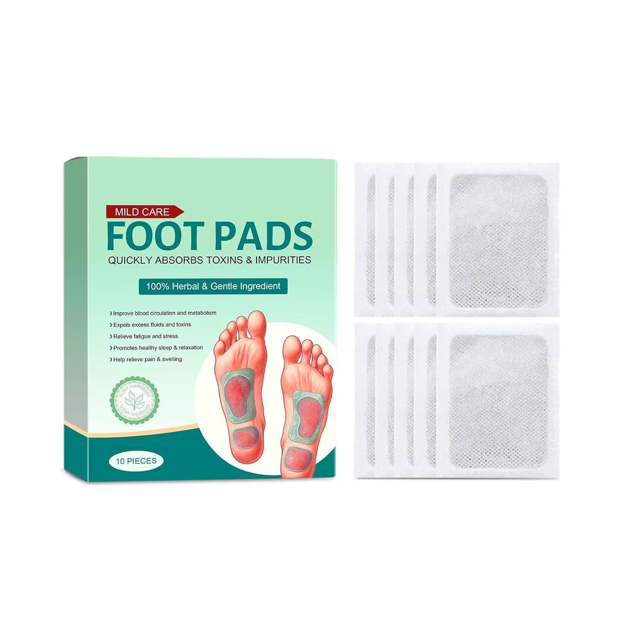 Premium Detox Foot Patches (Pack of 30)