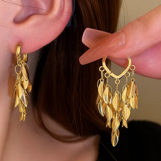 Sunlit Petal Earrings